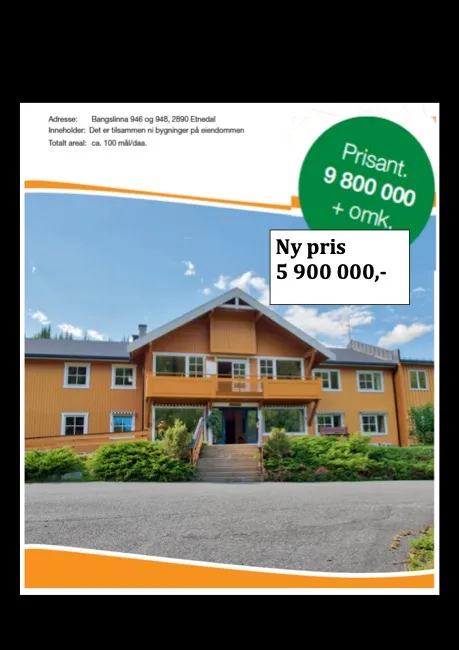 Коммерческое Продажа - 2890 Bruflat NO Image 1